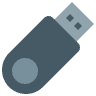 USB flash drive icon