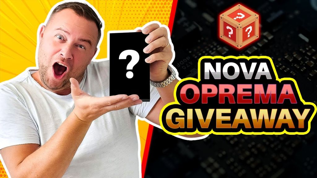 Unboxing + Nova Oprema + Giveaway!